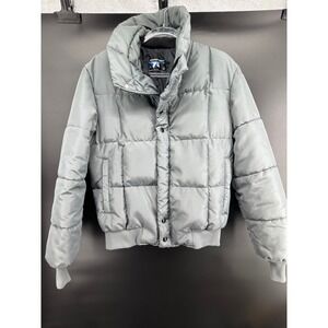 Vintage Mountain Products Men's Boxy Down Puffer Jacket Gray USA Made